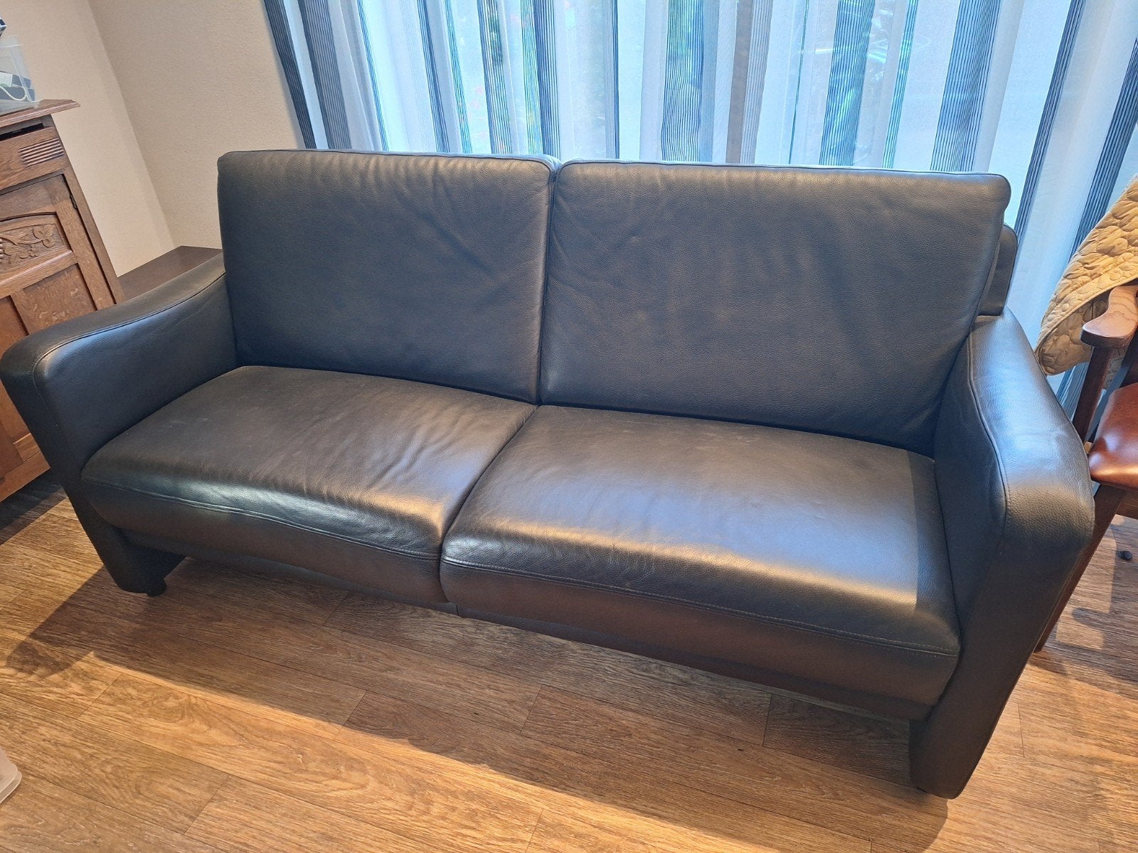 2 zit en 2 stoelen, Huis en Inrichting, Ophalen, Zo goed als nieuw, 75 tot 100 cm, 200 tot 250 cm