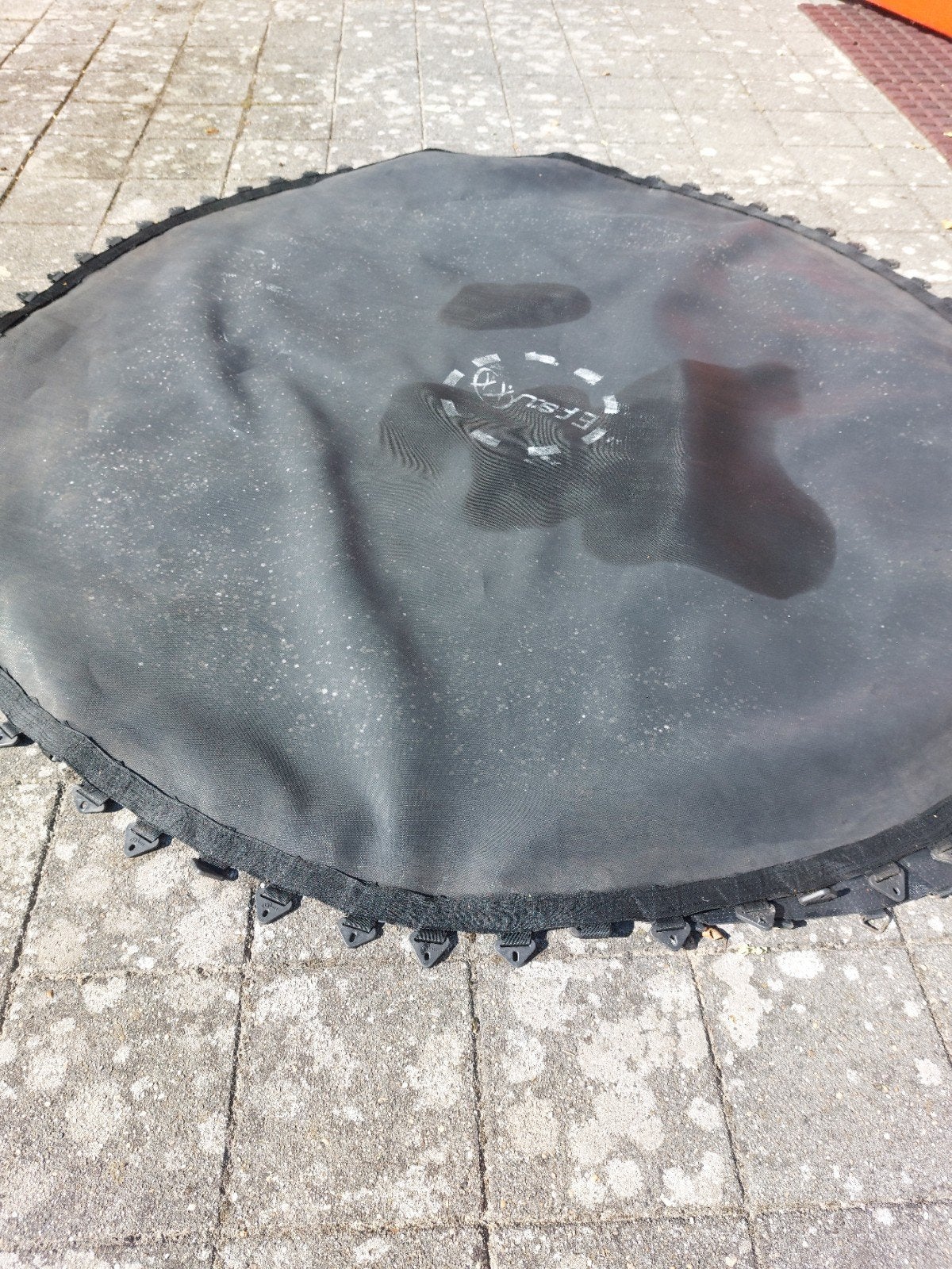 trampoline doek, Ophalen, Gebruikt