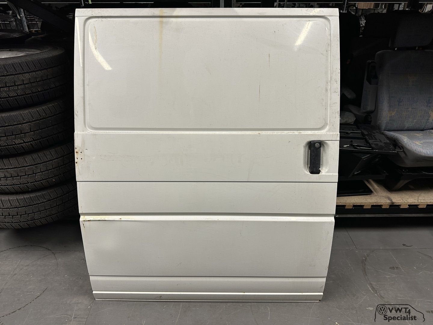 Volkswagen Transporter VW T4 schuifdeur rechts dicht wit, Gebruikt, -, -, Rechts