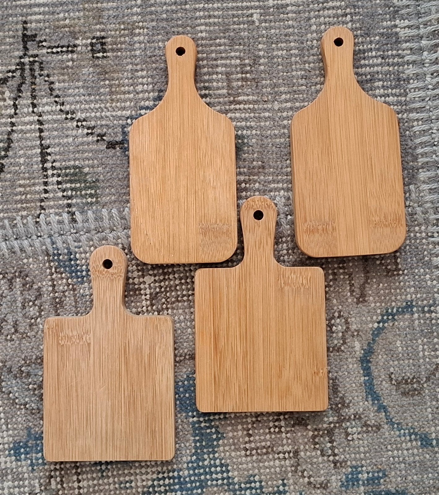 4 houten tapasplankjes, Verzenden