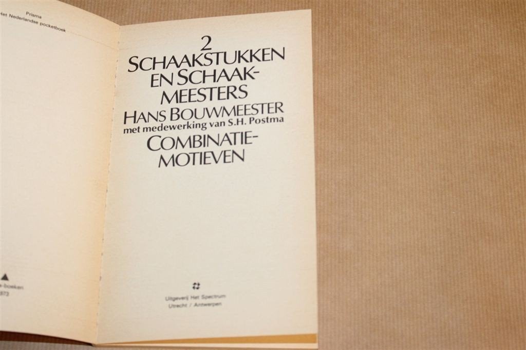 Combinatiemotieven — Schaakstukken & Meesters 2, Prisma, Ophalen of Verzenden, Gelezen, Watersport en Hengelsport