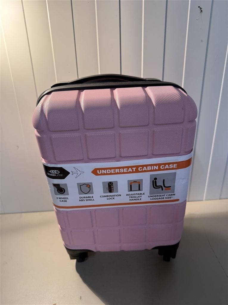 kleine reis koffer - roze - kabine koffer, Ophalen of Verzenden, Nieuw, Overige materialen, 70 cm of meer