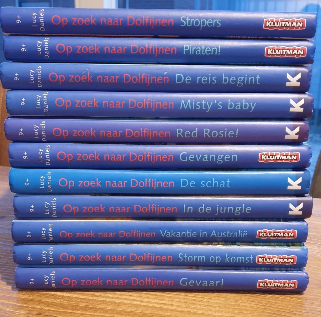 Serie Op zoek naar Dolfijnen, op 1 deel na compleet, Boeken, Ophalen of Verzenden, Gelezen, Lucy Daniels