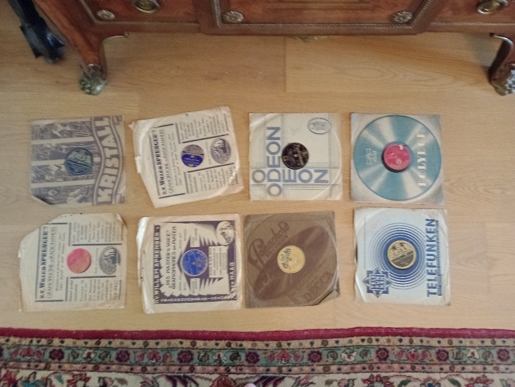 vintage 78 toerenplaten, Cd's en Dvd's, Vinyl | Klassiek, Ophalen, Gebruikt, Overige formaten, Overige typen