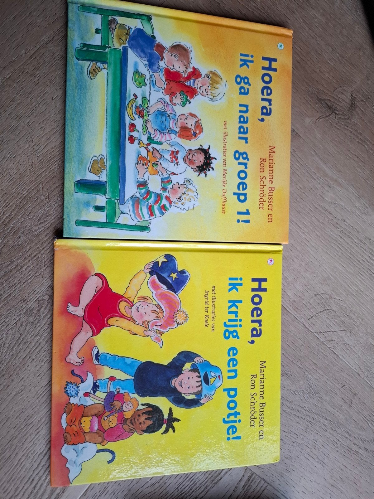 Hoera, ik ga naar groep 1! & Hoera, ik krijg een potje!, Marianne Busser en Ron Schröder, Non-fictie, Jongen of Meisje, Ophalen of Verzenden