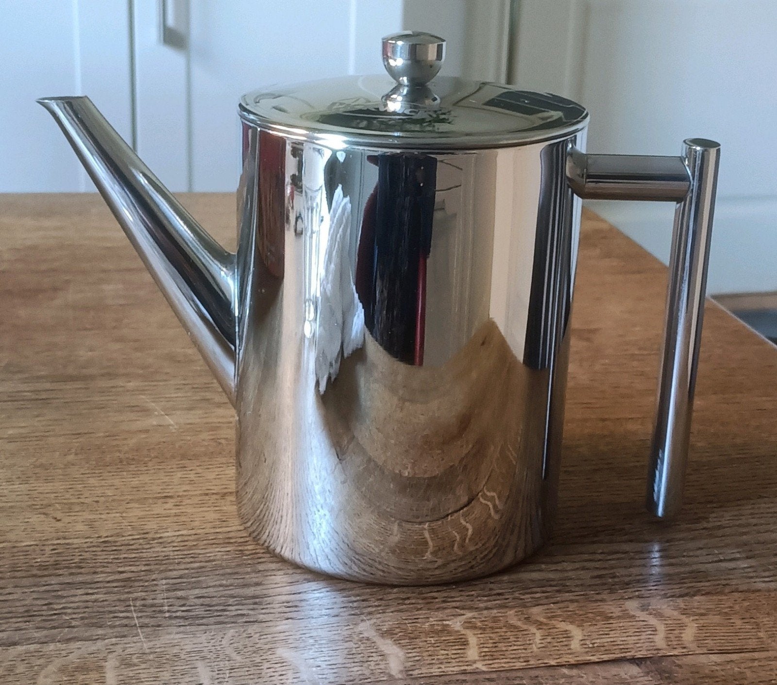 prachtige Bredemeijer dubbelwandige theepot groot formaat, Gebruikt, Overige merken, Ophalen of Verzenden, Theepot
