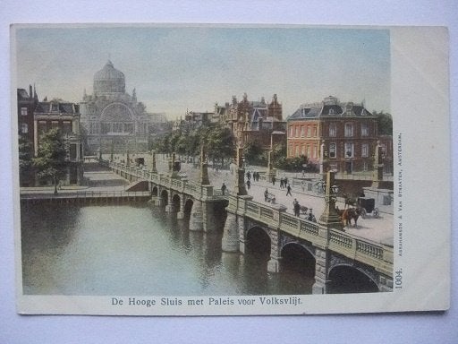 P297 Amsterdam - Hooge Sluis, Paleis voor Volksvlijt, Verzenden, Voor 1920, Ongelopen, Noord-Holland