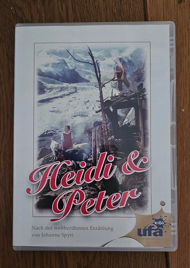 Heidi & Peter - DVD- Duits!!- 1955- kleur, Cd's en Dvd's, Dvd's | Kinderen en Jeugd, Ophalen, Bonusmateriaal, Alle leeftijden
