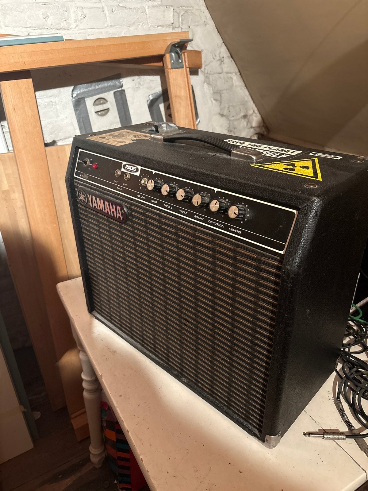 Yamaha G50-112 gitaarversterker - volumeknop defect, Muziek en Instrumenten, Ophalen, Gebruikt, Gitaar, 50 tot 100 watt