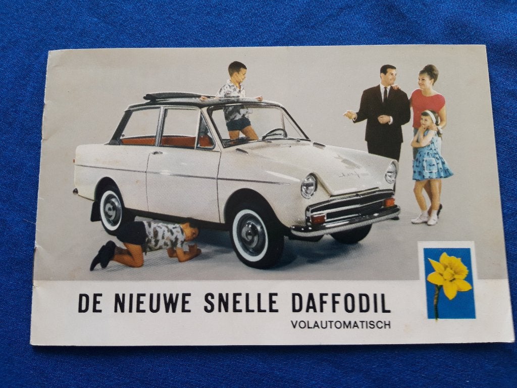 folder Daf Daffodil modeljaar 1964 - Nederlands, Daf variomatic, Ophalen of Verzenden, Zo goed als nieuw, Overige merken