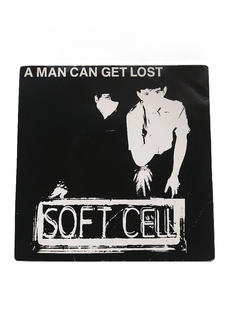 original single- soft cell- a man can get lost *1981*, Cd's en Dvd's, Vinyl Singles, Fotohoes, Overige genres, 7 inch, Ophalen of Verzenden