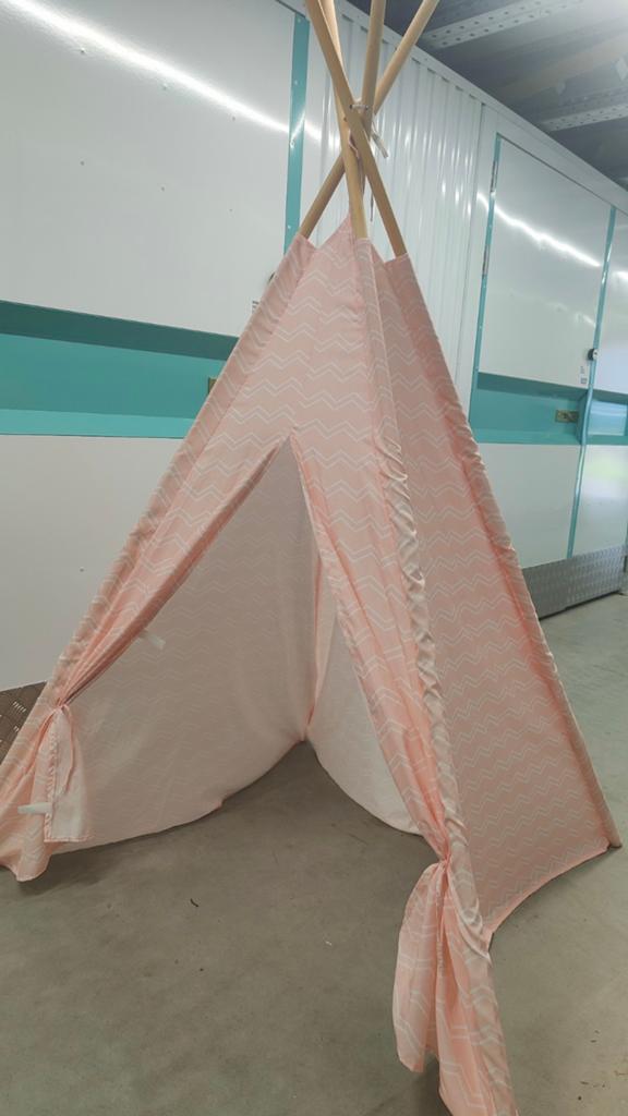 Tipi tent roze, Ophalen of Verzenden, Zo goed als nieuw