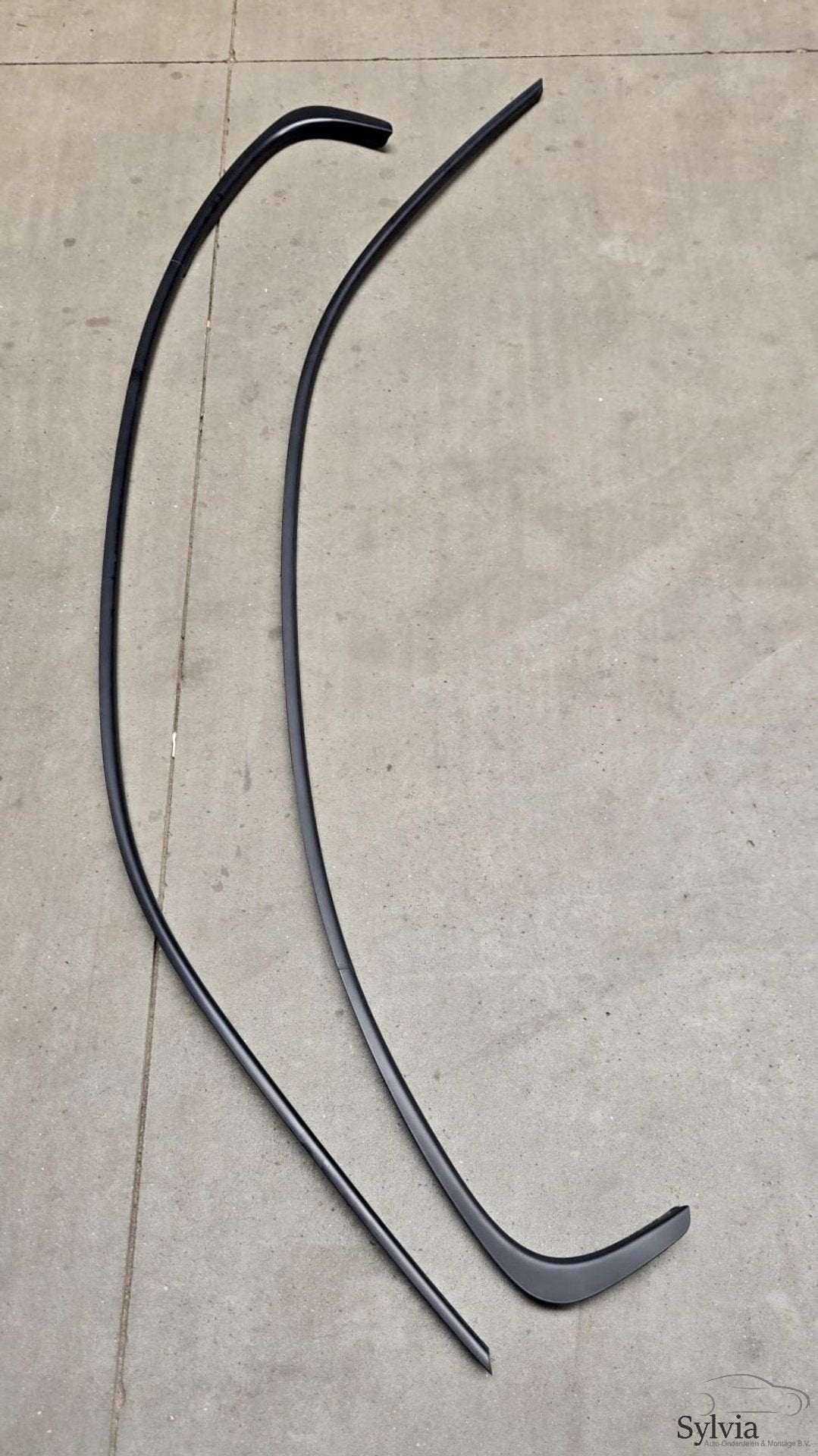 Dak lijsten zijraam links en rechts zwart mat BMW 3 serie F3, Auto-onderdelen, Interieur en Bekleding, Gebruikt, Verzenden