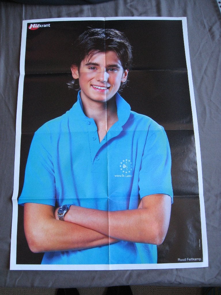 Uit Hitkrant jaren 2003-2009 - 2 posters van Ruud Feltkamp, Rechthoekig Staand, Verzenden, Zo goed als nieuw, A1 t/m A3