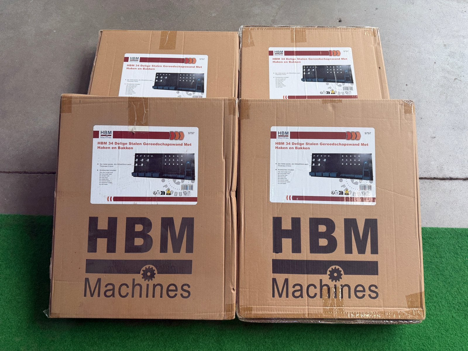 4 Dozen Gereedschapswanden Nieuw, Doe-het-zelf en Verbouw, Gereedschap | Handgereedschap, Ophalen of Verzenden, Nieuw, Gereedschapsopslag