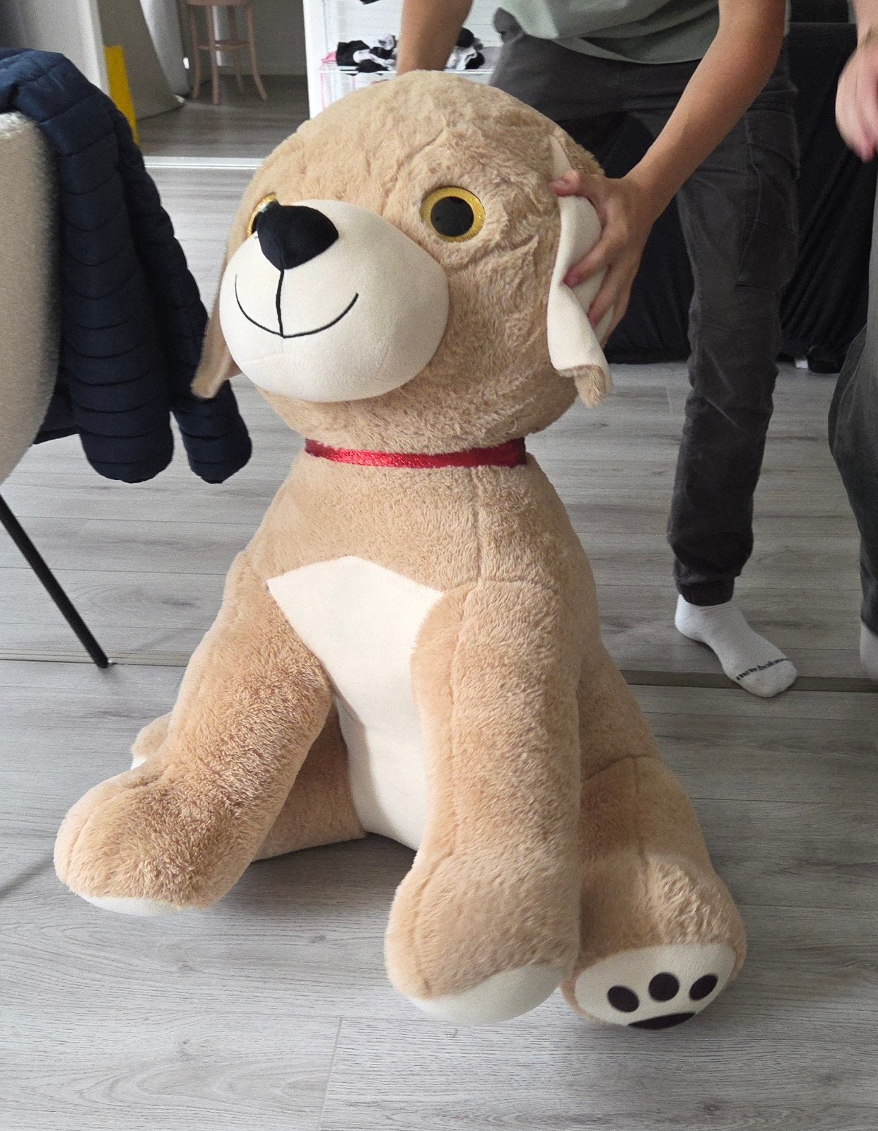 Grote pluche hond - knuffel XL, Ophalen, Nieuw, Hond, Efteling