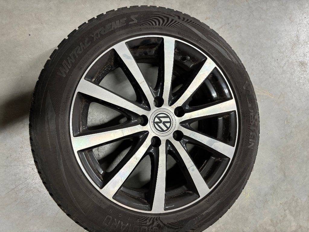 Mooie set velgen met winterbanden - 225/50 R17, Ophalen, Gebruikt, Velg(en), 17 inch