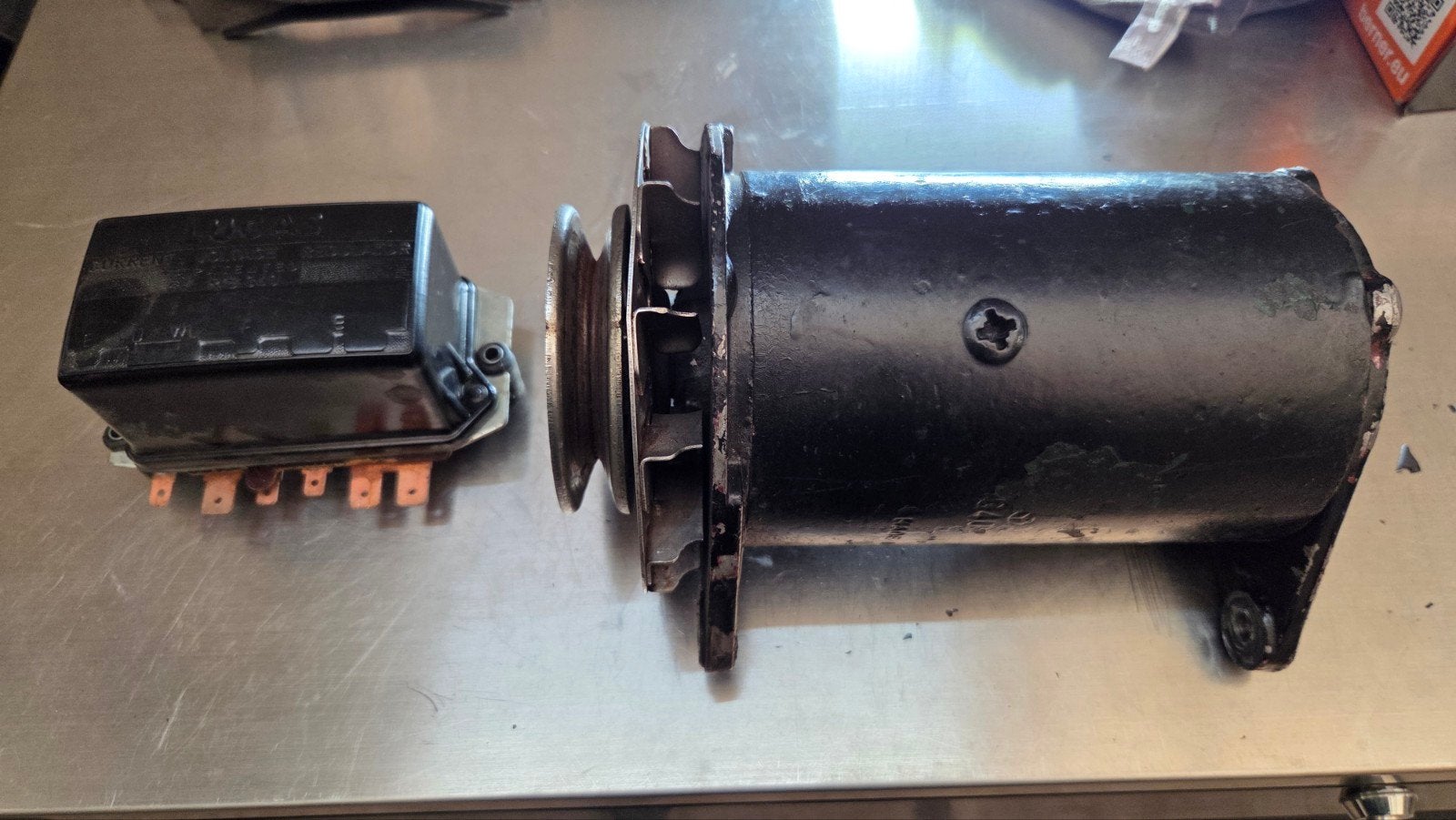 Lucas 12V Dynamo + RB340 Regelaar – MG MGB Midget Triumph, Gebruikt, MG