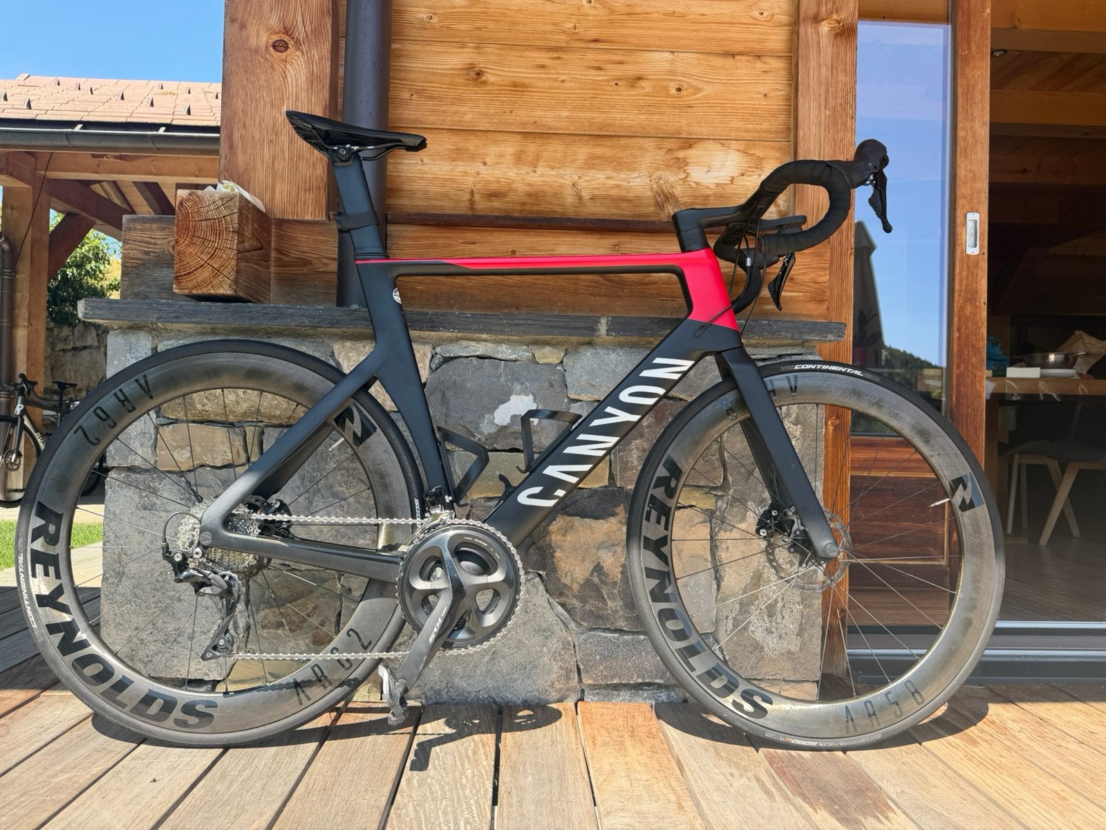 Canyon Aeroad CF SL 7 - maat XL - 2021, Fietsen en Brommers, Fietsen | Racefietsen, Carbon, Heren, Zo goed als nieuw, Meer dan 20 versnellingen
