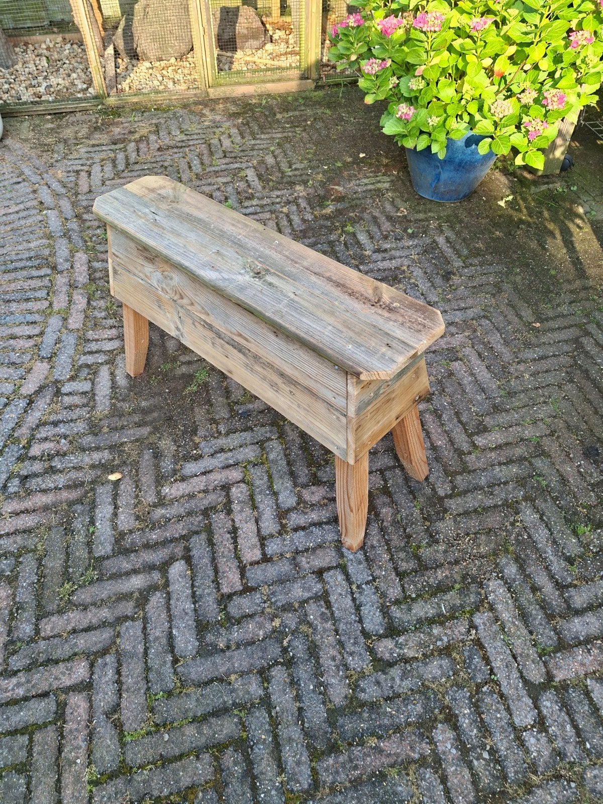 Planten tafel/ bankje., Ophalen, Hout