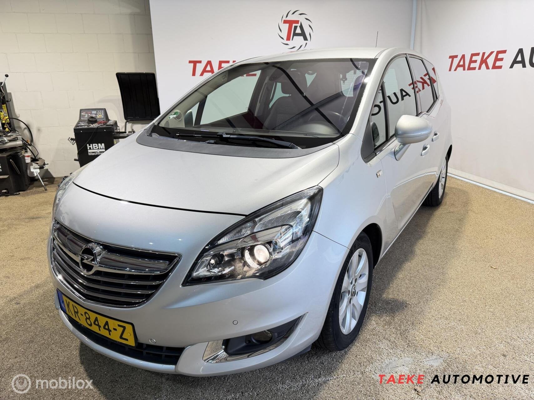 Opel Meriva 1.4 Turbo Blitz CLIMA/CRUISE/NAP/TREKHAAK/STOELV, Voorwielaandrijving, Gebruikt, 4 cilinders, Leder en Stof