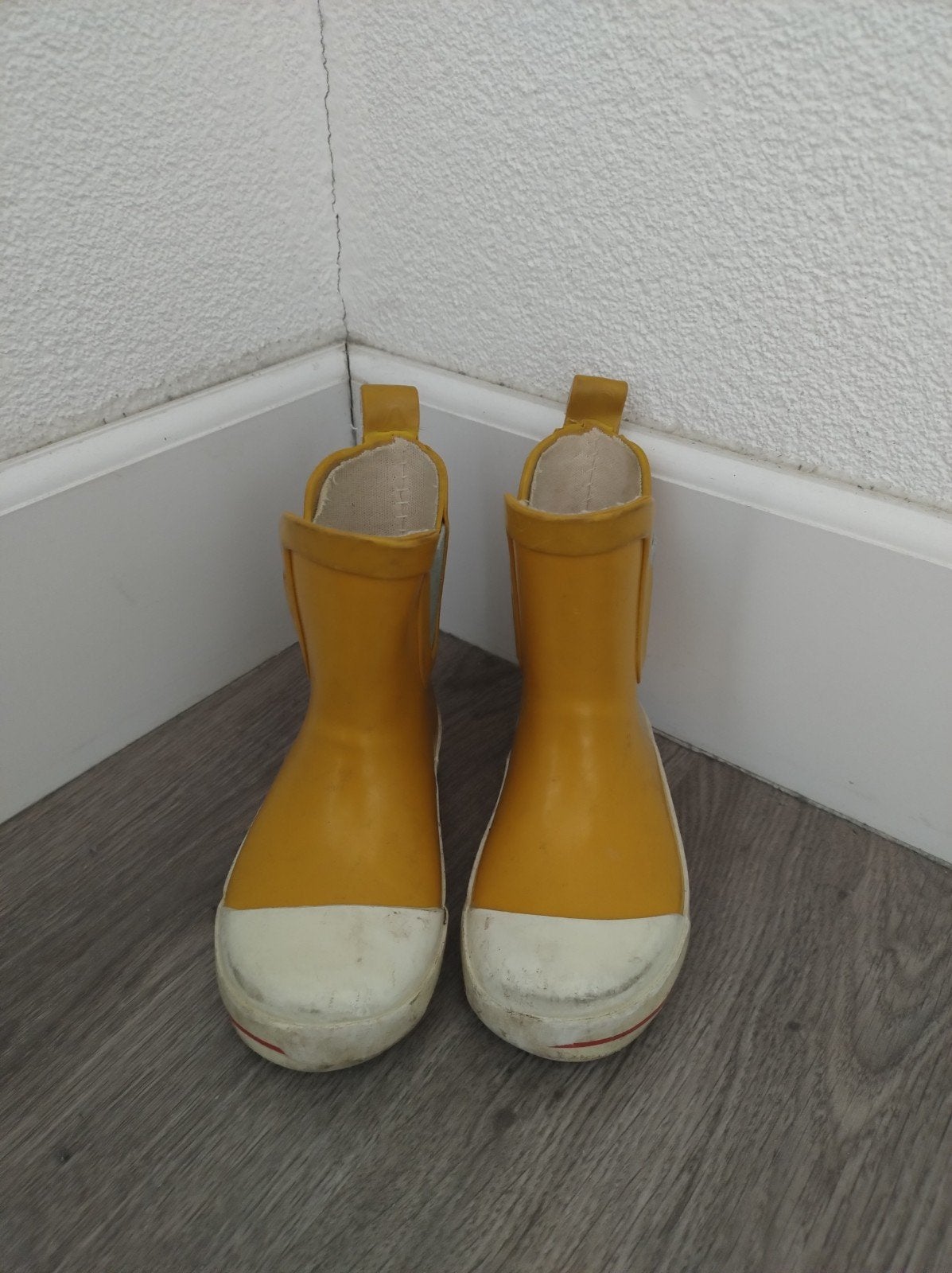 Hema regenlaarzen | regenlaarsjes | laarsjes | maat 23, Ophalen of Verzenden, Gebruikt, Jongen of Meisje, Laarzen