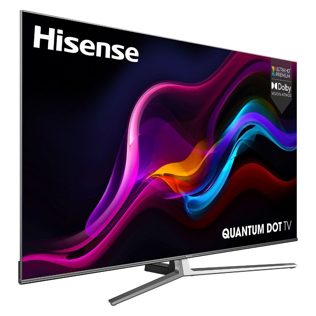Hisense 65 inch 4K QLED TV 100Hz Quantum Dot, QLED, Zo goed als nieuw, 100 Hz, 100 cm of meer