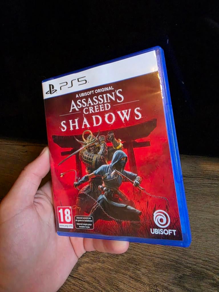 Assassin's Creed Shadows PS5 - Nieuwstaat, Vanaf 18 jaar, 1 speler, Zo goed als nieuw, Ophalen