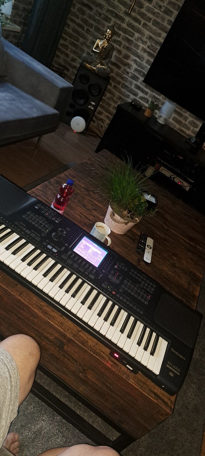 Technics KN 2000 PCM Keyboard - Gebruikt, Midi-aansluiting, Ophalen of Verzenden, Technics, 61 toetsen