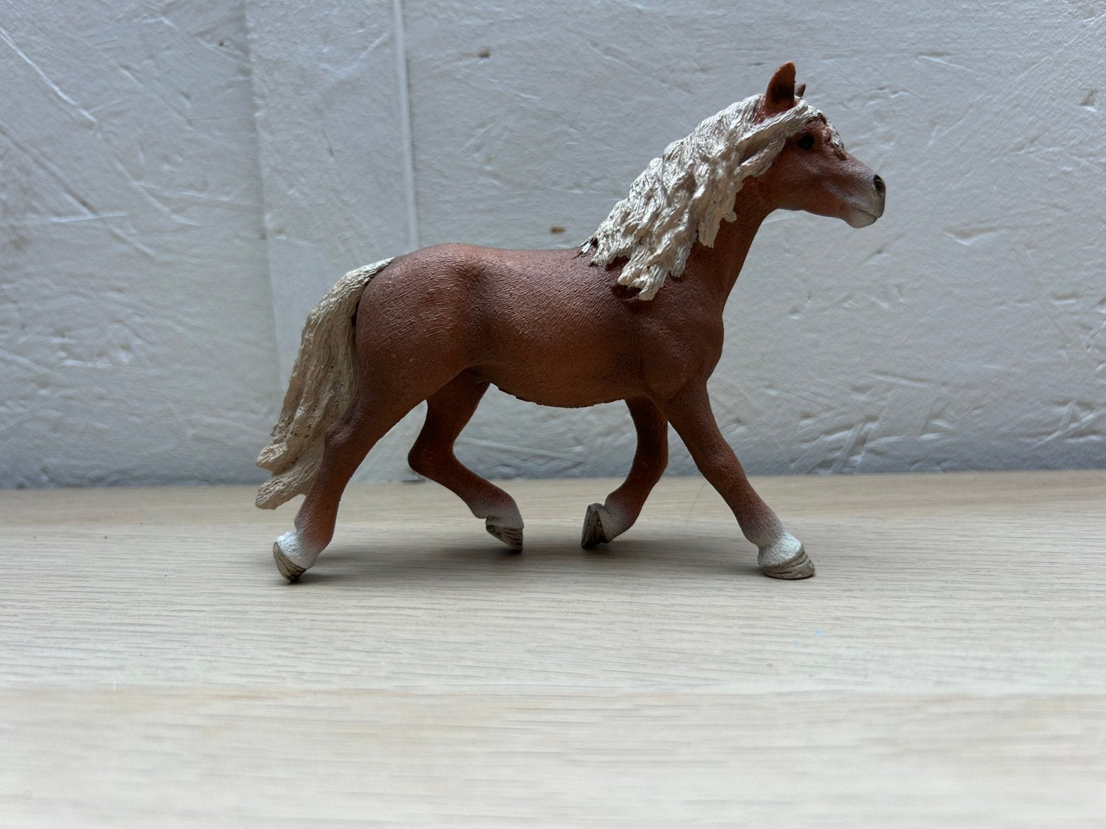 Schleich haflinger hengst, Ophalen of Verzenden, Zo goed als nieuw, Paard, Beeldje of Figuurtje