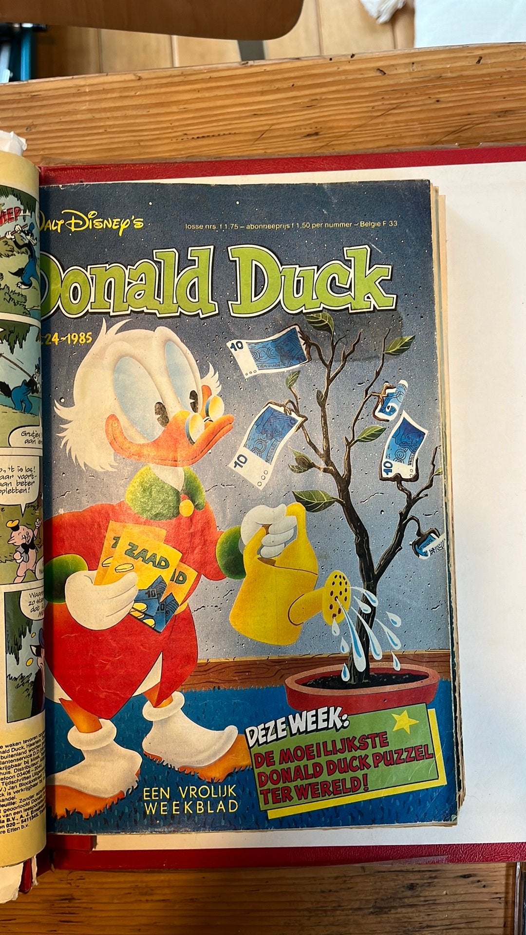 Donald Duck complete jaargang 1985 - Zo goed als nieuw, Boeken, Complete serie of reeks, Ophalen, Zo goed als nieuw