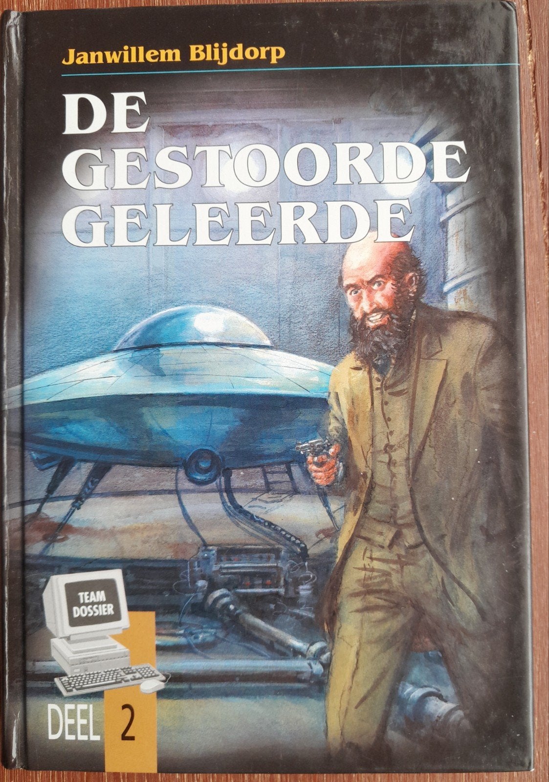 Janwillem Blijdorp - De gestoorde geleerde, Boeken, Kinderboeken | Jeugd | onder 10 jaar, Ophalen of Verzenden, Zo goed als nieuw