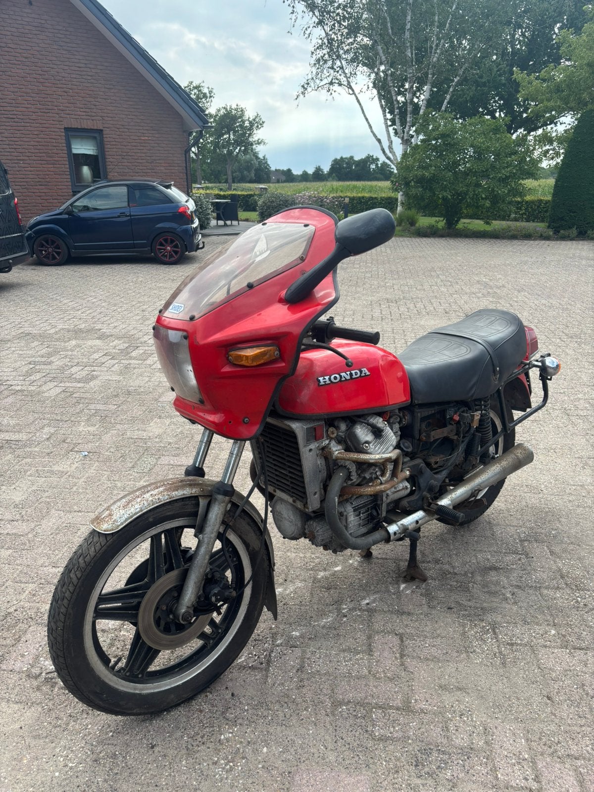 Honda cx 500 motorfiets schuurvondst, Ophalen of Verzenden