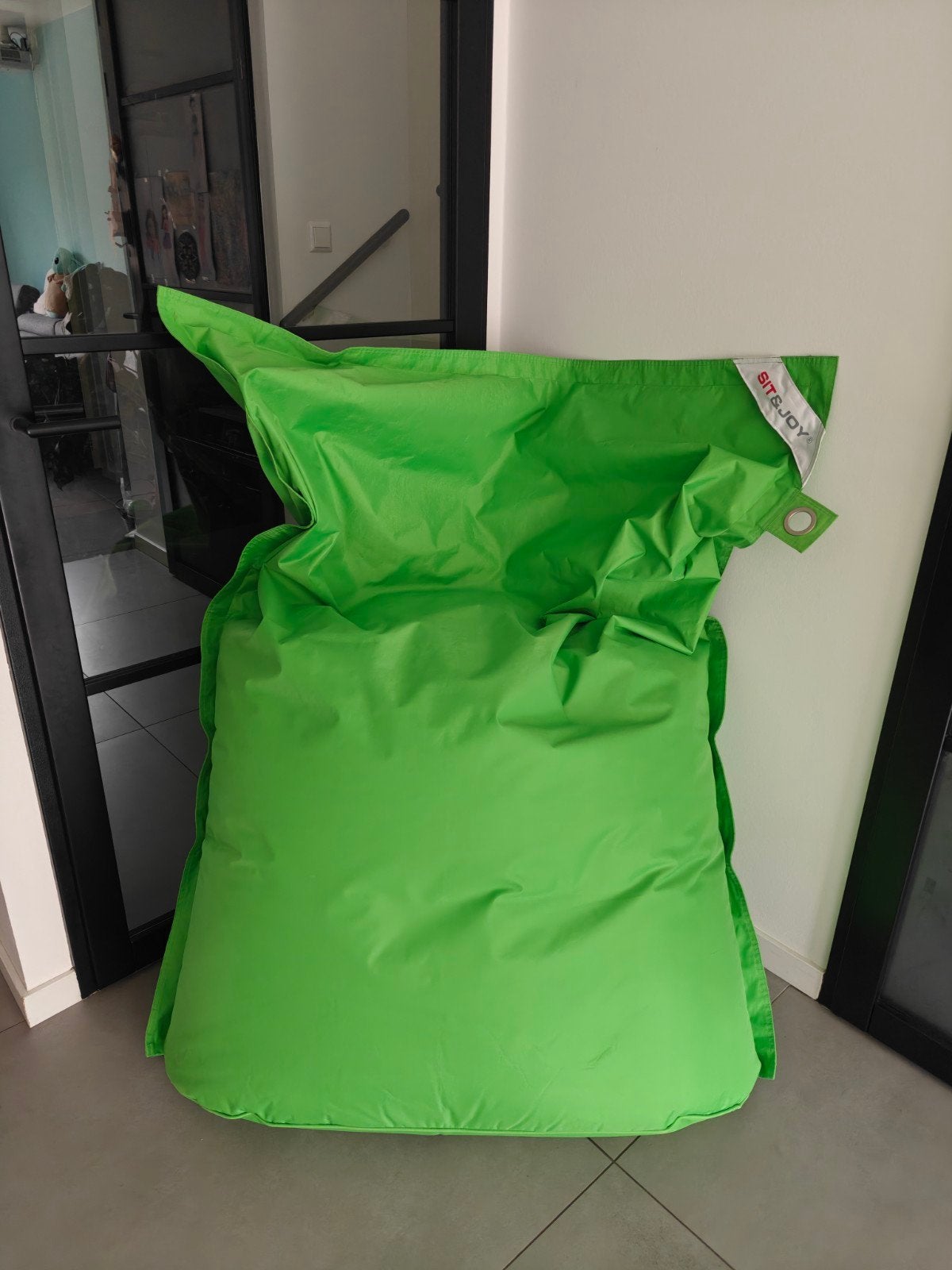Sit&Joy Zitzak Lime - 160x130 cm - in zeer goede staat, Ophalen, Zo goed als nieuw