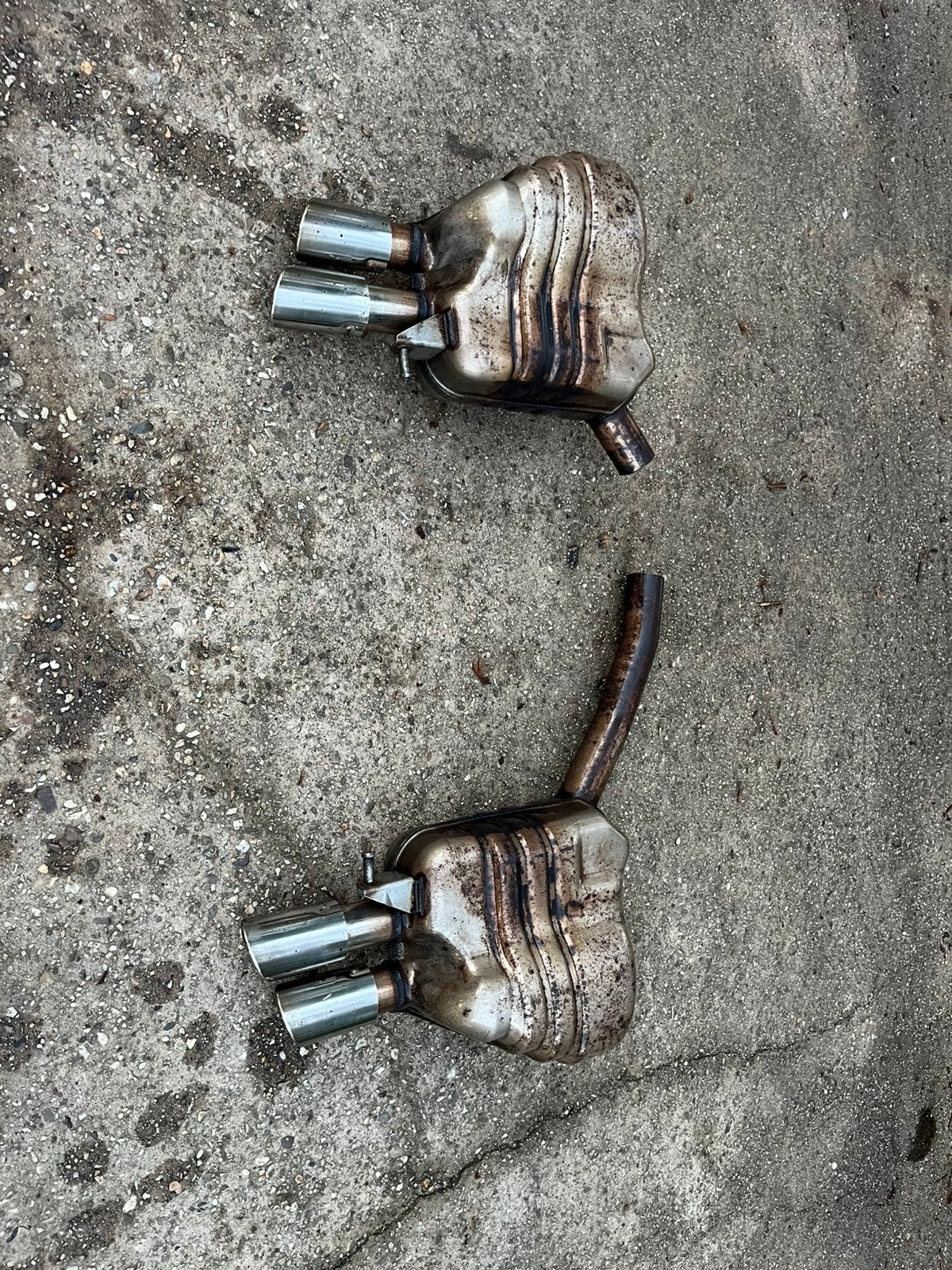 Eind dempers audi s5, Auto-onderdelen, Ophalen, Audi