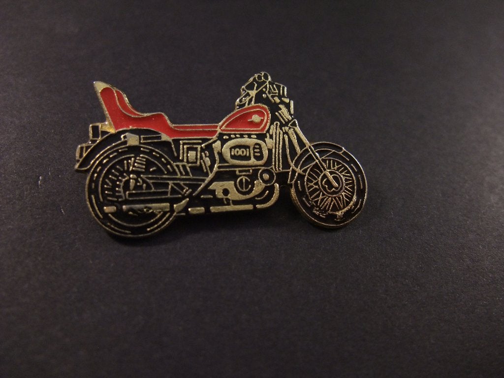 Harley-Davidson Sportster 1000, ( custombike) pin, Ophalen of Verzenden, Gebruikt, Overige onderwerpen