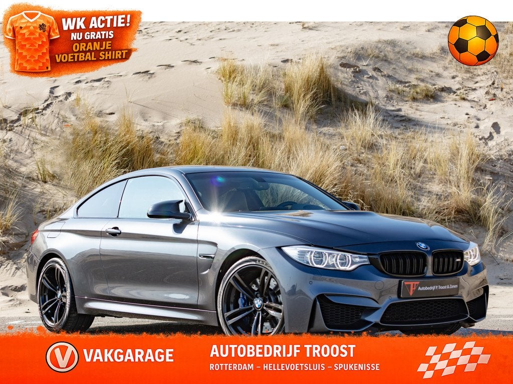 BMW 4 Serie Coupé M4 Nederlandse auto/Dealeronderhouden/M-P, Auto's, BMW, Gebruikt, 4-Serie, Met garantie (alle), 4 stoelen