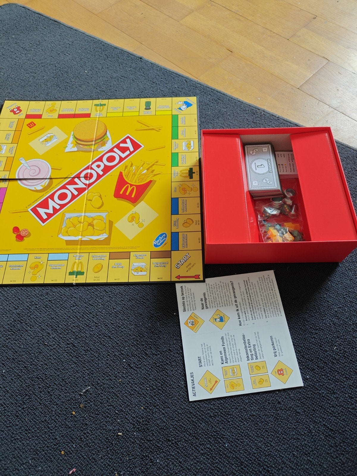Monopoly McDonald's Editie Bordspel, Vijf spelers of meer, Ophalen, Nieuw, Hasbro