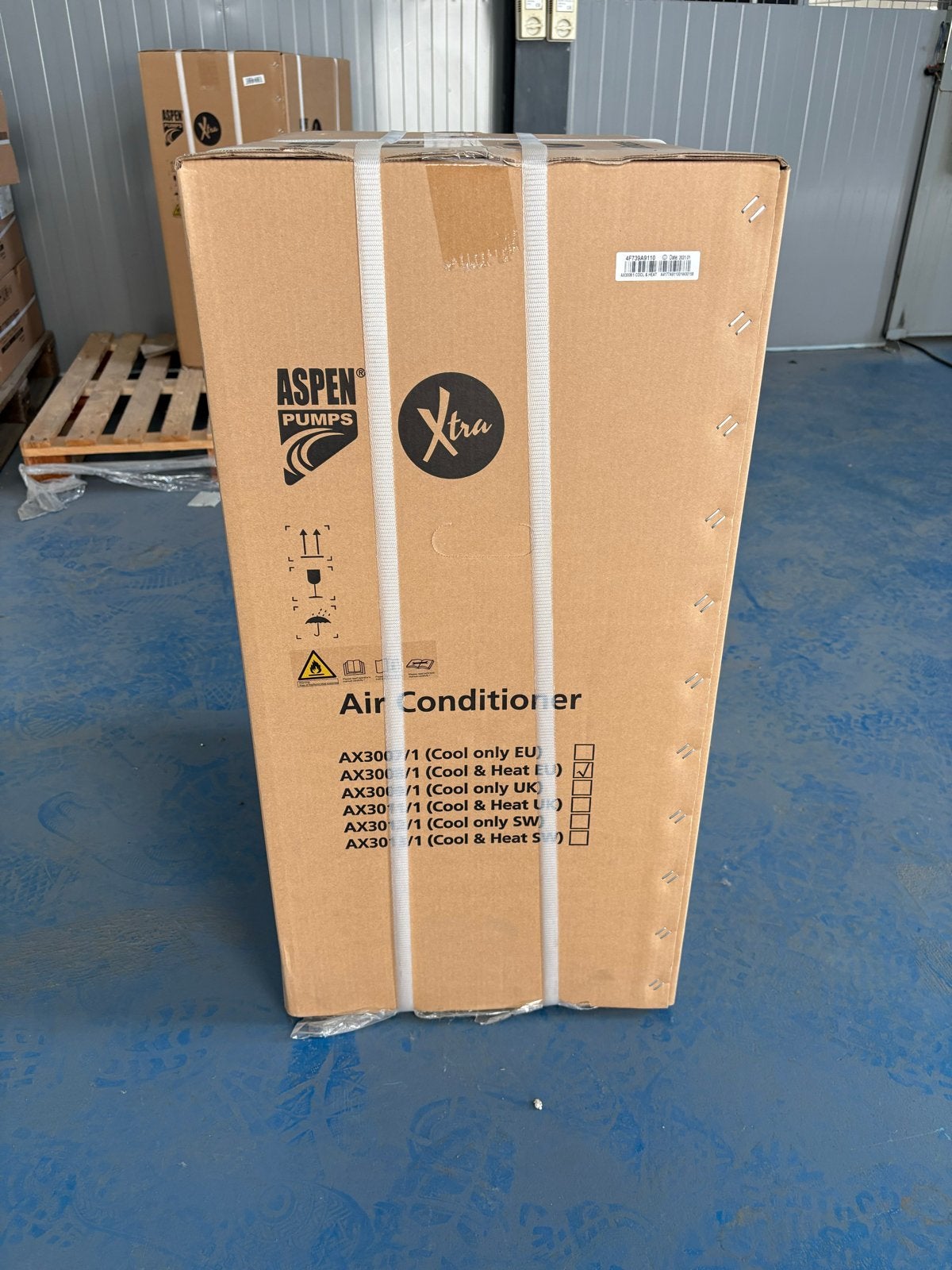 Nieuwe Aspen Pumps AX3008 cool & heat, Ophalen, Minder dan 60 m³, Timer, Nieuw