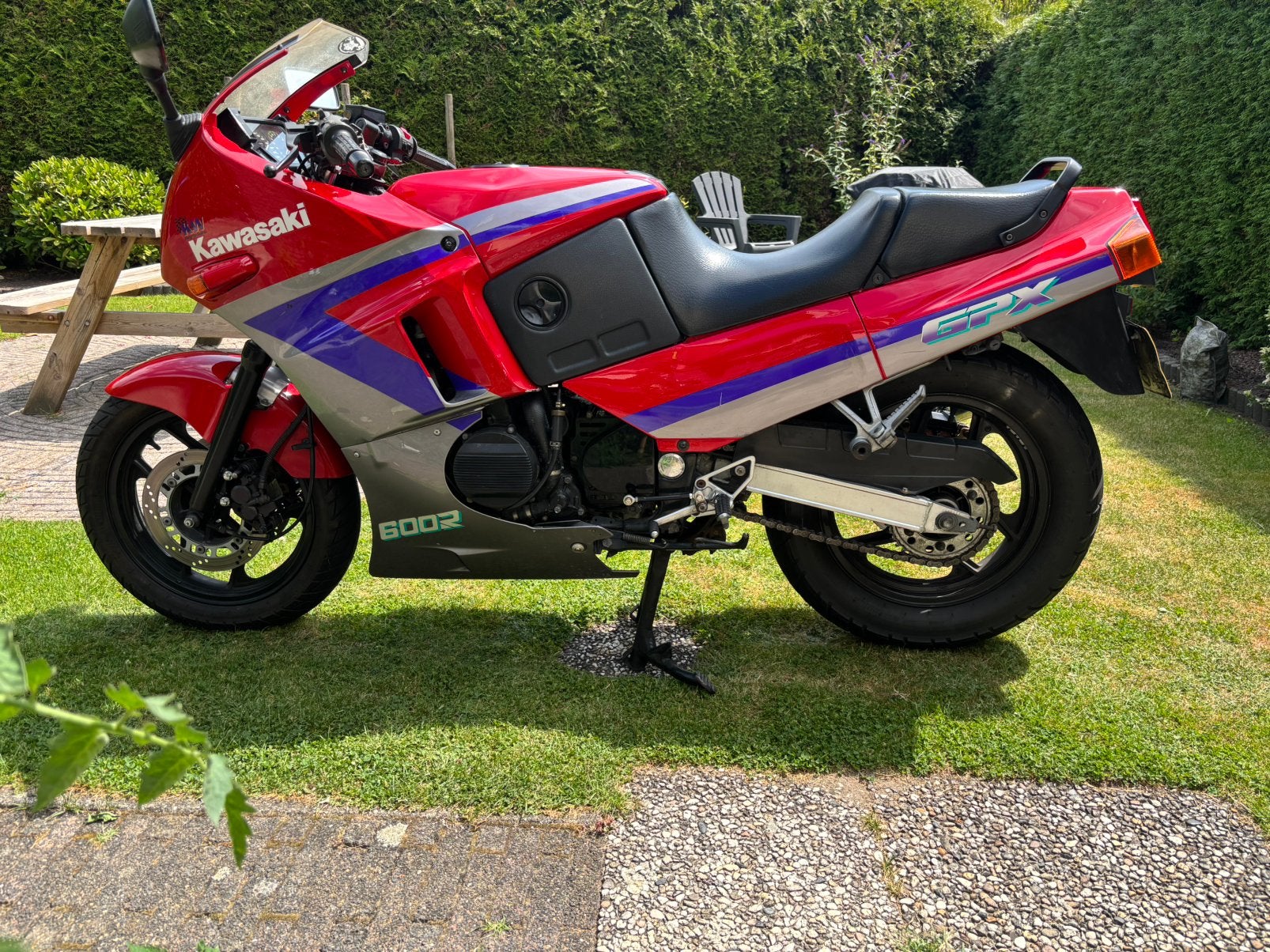 Kawasaki GPX 600R / 1995 / 81447, Occasion, 4 cilinders, Motorrijbewijs A, Meer dan 35 kW