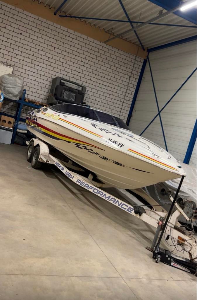 Arriva 7.4 mercruiser Speedboot met trailer, Ophalen, Gebruikt, Binnenboordmotor, 120 tot 200 pk