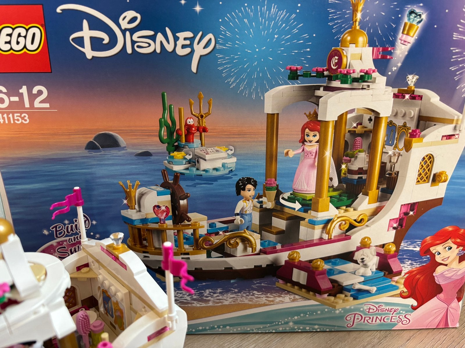 Lego disney boot van ariel, Ophalen, Compleet, Lego, Zo goed als nieuw