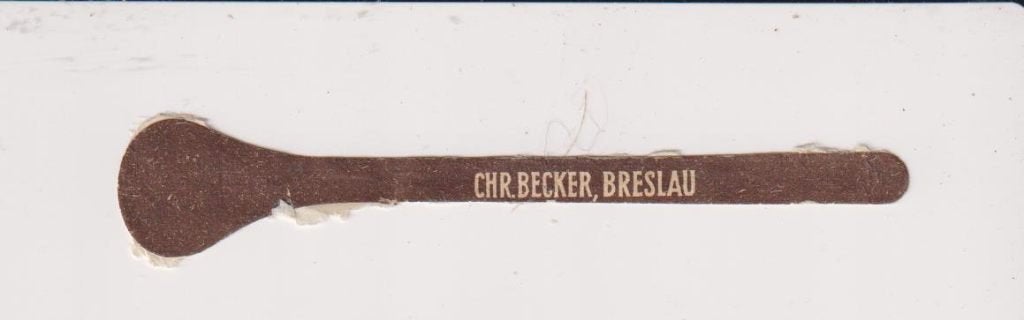 sigarenbanden - CH. BECKER - BRESLAU, Verzamelen, Rookartikelen, Aanstekers en Luciferdoosjes, Ophalen of Verzenden, Gebruikt