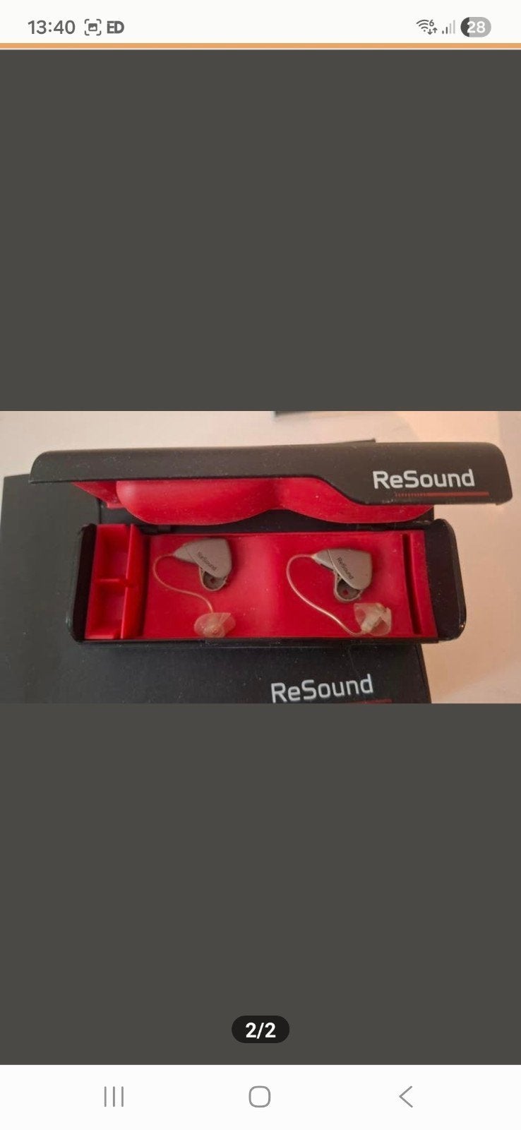 Resound Unite hoorapparaten, uitstekend werkend, Diversen, Ophalen of Verzenden, Gebruikt