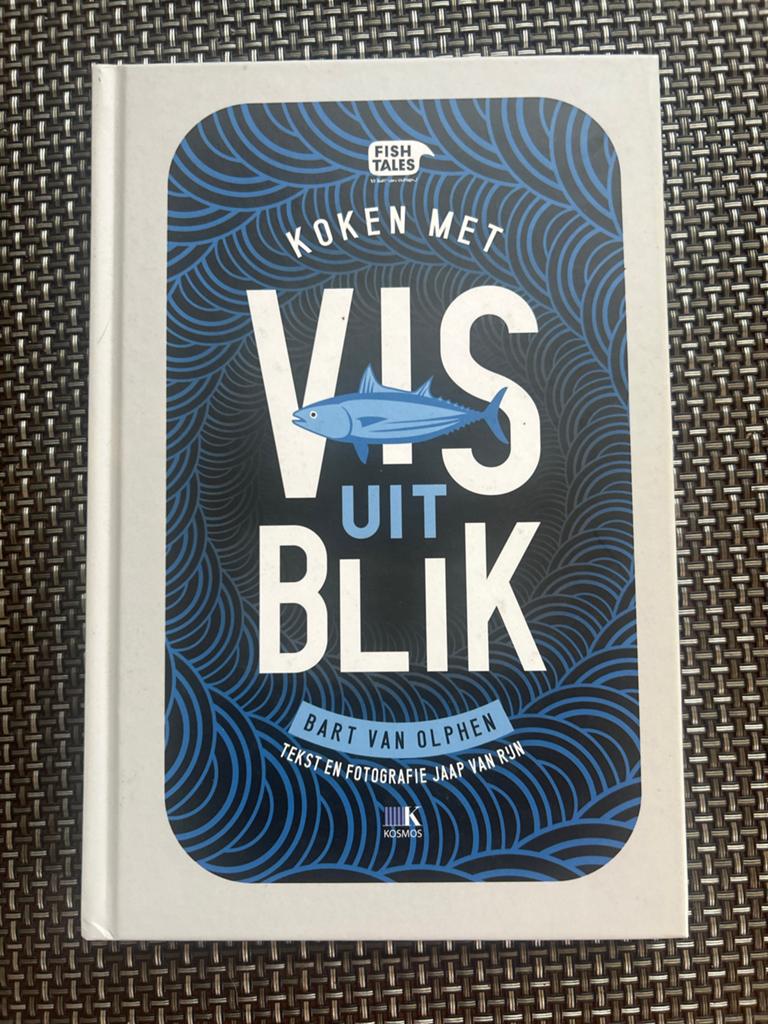 Koken met Vis uit Blik - Bart van Olphen, Voorgerechten en Soepen, Ophalen of Verzenden, Zo goed als nieuw, Gezond koken