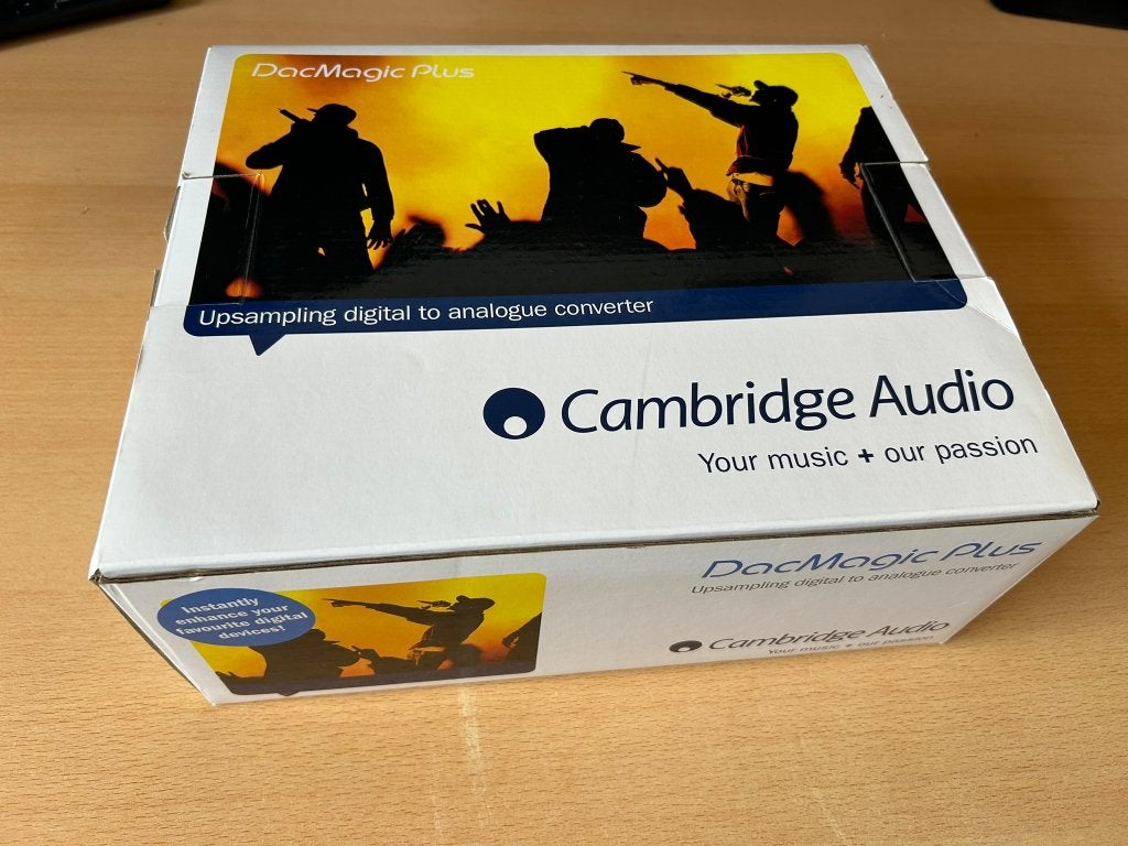 Cambridge Audio DacMagic Plus compleet met doos, Ophalen, Gebruikt, Minder dan 60 watt, Overige merken