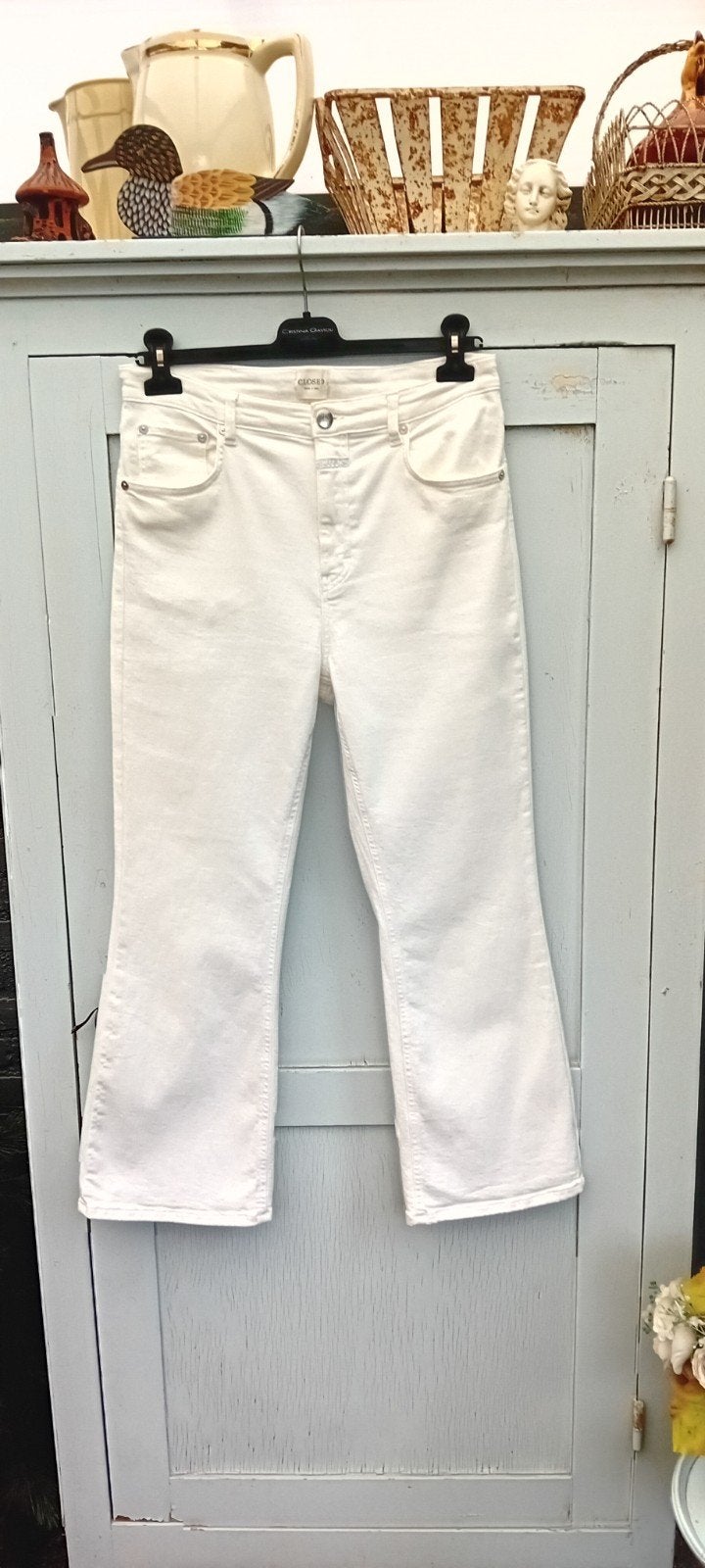 closed off white broek maat 40, Ophalen of Verzenden, Nieuw, Wit, W30 - W32 (confectie 38/40)