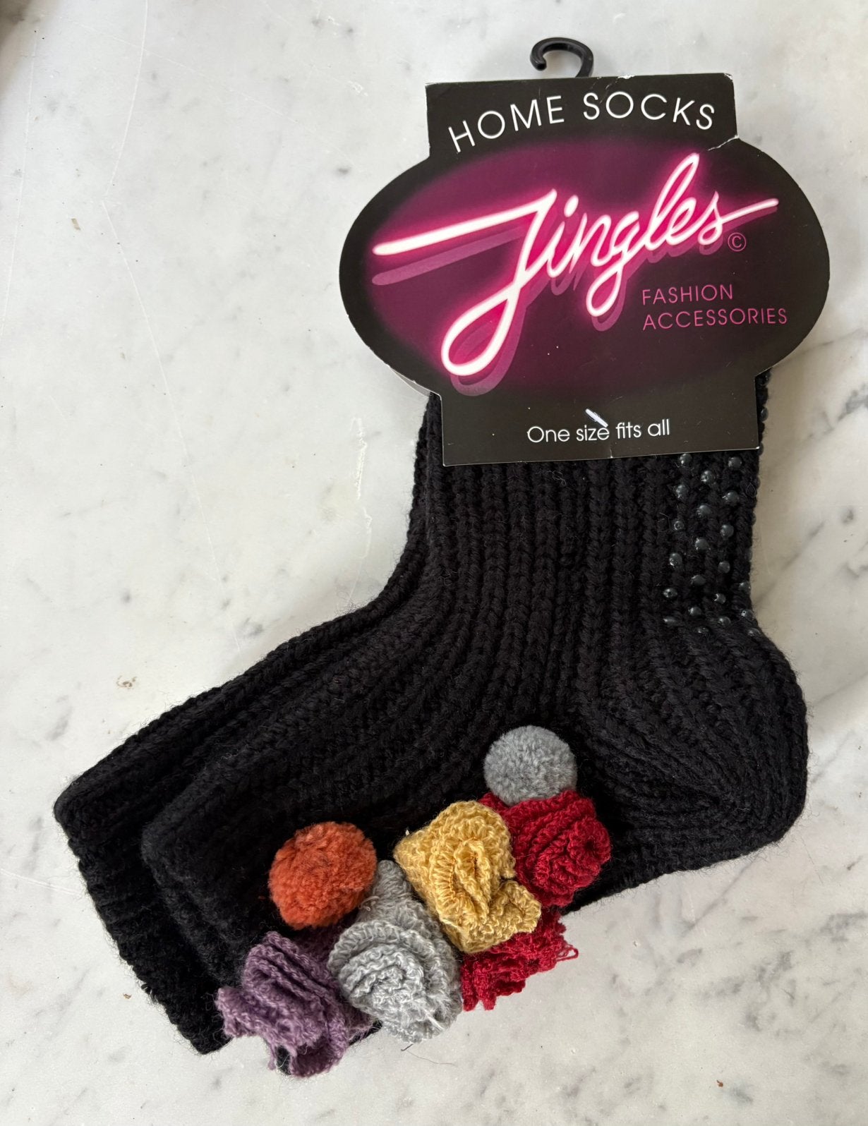 Anti-Slip SOKKEN - One Size - Jingles, Verzenden, Nieuw, Zwart, Sokken en Kniesokken