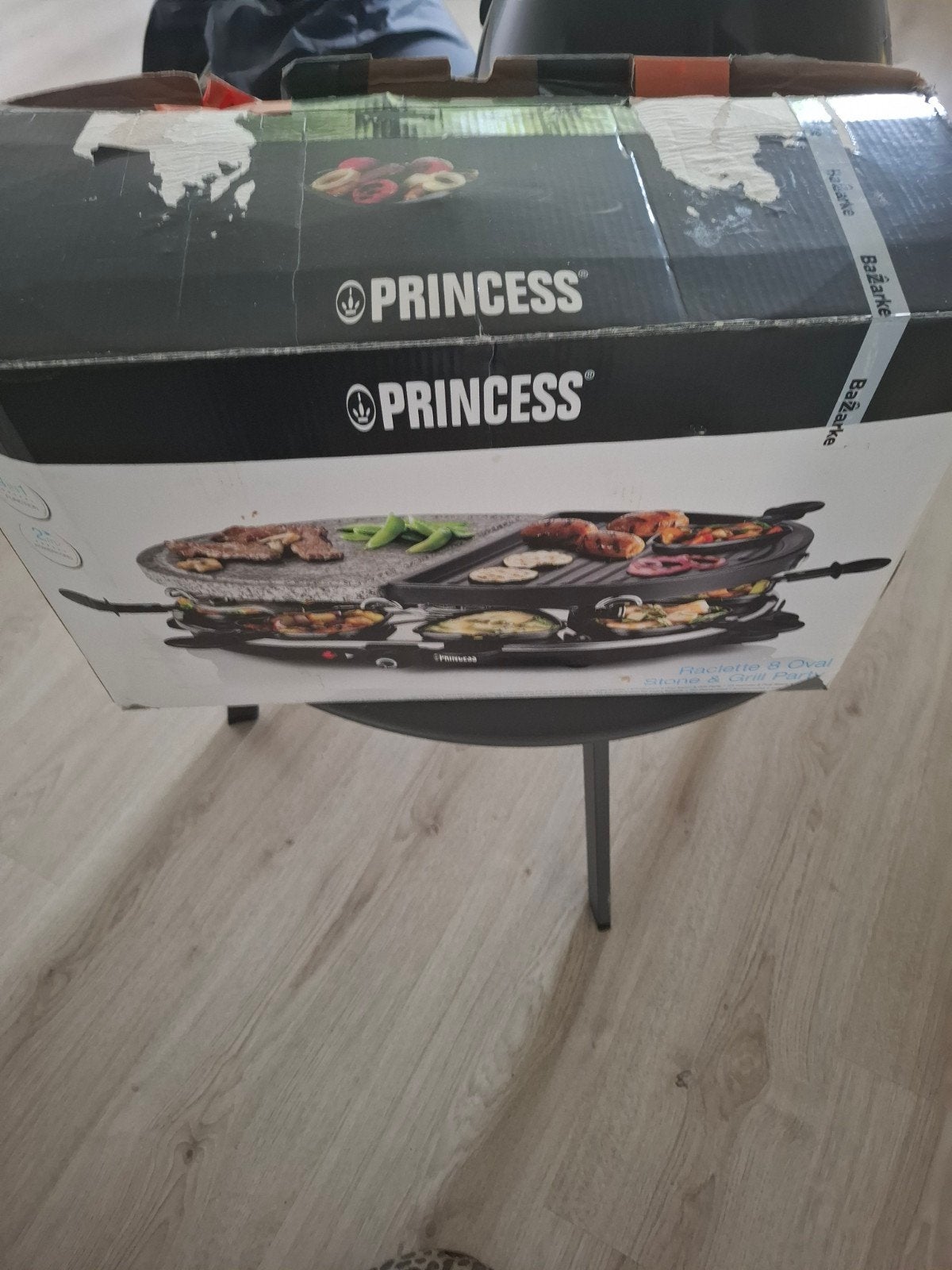 Princess Raclette & Grill - Zo goed als nieuw, Ophalen, Zo goed als nieuw, 4 t/m 7 personen
