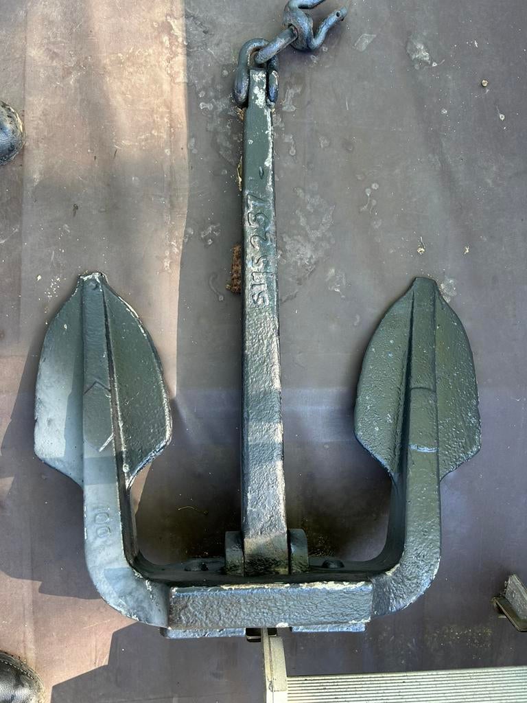 Anker te koop 100kg, Watersport en Boten, Bootonderdelen, Ophalen, Zo goed als nieuw, Ankeren en Afmeren, Zeilboot of Motorboot